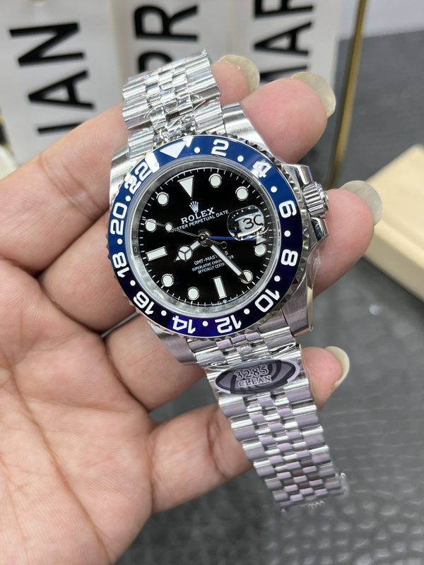 C Rolex GMT-Master V3 version / Blue-purple bezel Inter Milan / 40mm / Shanghai 3285 fully automatic mechanical movement - Image 5