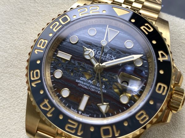 ARF Rolex Greenwich GMT, with seamless transition of the bezel, equipped with the 3285 integrated movement, and excellent craftsmanship! New precious metal steel stamp buckle! - Image 4