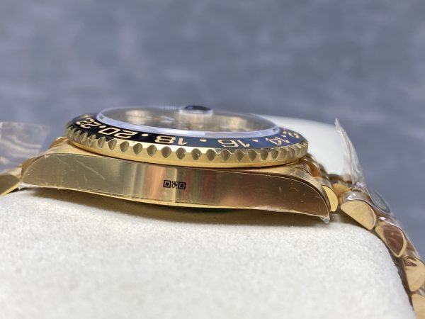 ARF Rolex Greenwich GMT, with seamless transition of the bezel, equipped with the 3285 integrated movement, and excellent craftsmanship! New precious metal steel stamp buckle! - Image 6