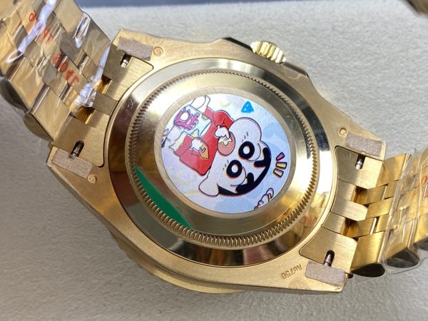ARF Rolex Greenwich GMT, with seamless transition of the bezel, equipped with the 3285 integrated movement, and excellent craftsmanship! New precious metal steel stamp buckle! - Image 8