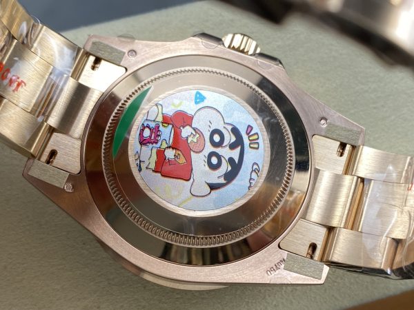 ARF Rolex Greenwich GMT, with seamless transition of the bezel, equipped with the 3285 integrated movement, and excellent craftsmanship! New precious metal steel stamp buckle! - Image 10