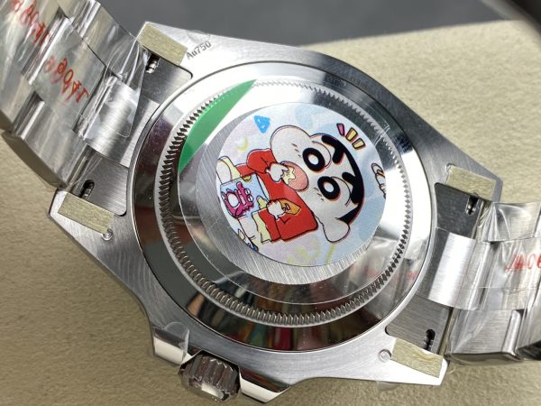 ARF Rolex Greenwich GMT, with seamless transition of the bezel, equipped with the 3285 integrated movement, and excellent craftsmanship! New precious metal steel stamp buckle! - Image 10