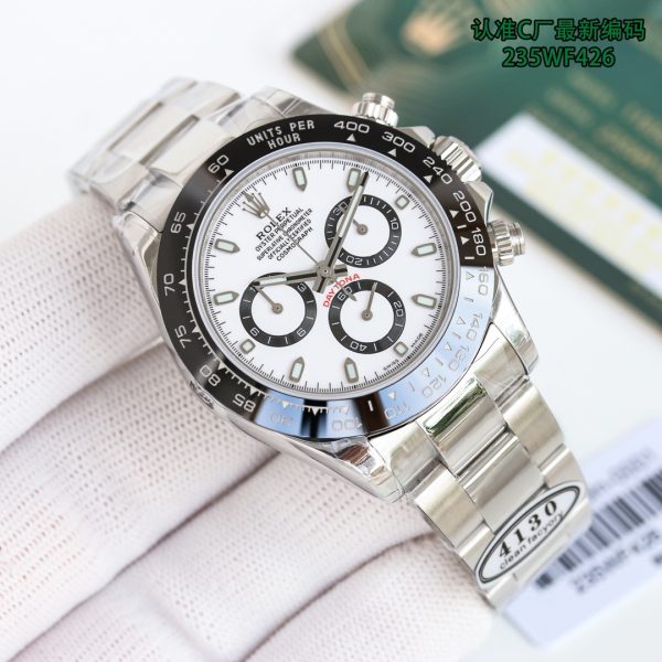 Clean/C Factory ROLEX Daytona Series 7750 Integrated Movement Watch