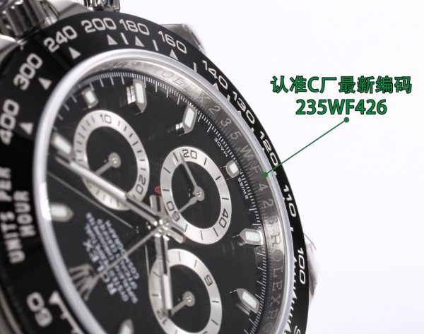 Clean/C Factory ROLEX Daytona Series 7750 Integrated Movement Watch - Image 4