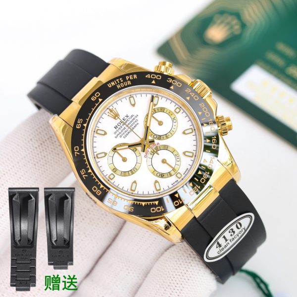 Clean/C Factory ROLEX Daytona Series 7750 Integrated Movement Watch - Image 4