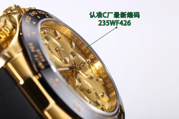 Clean/C Factory ROLEX Daytona Series 7750 Integrated Movement Watch - Image 7
