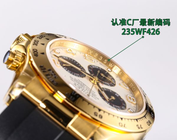 Clean/C Factory ROLEX Daytona Series 7750 Integrated Movement Watch - Image 6