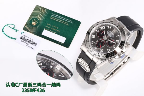 Clean/C Factory ROLEX Daytona Series 7750 Integrated Movement Watch - Image 6