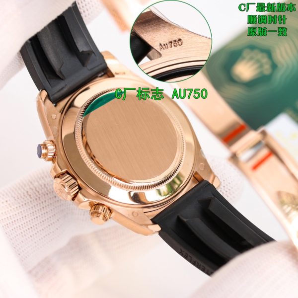 Clean/C Factory ROLEX Daytona Series 7750 Integrated Movement Watch - Image 10