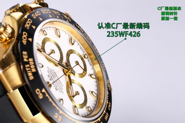 Clean/C Factory ROLEX Daytona Series 7750 Integrated Movement Watch - Image 6