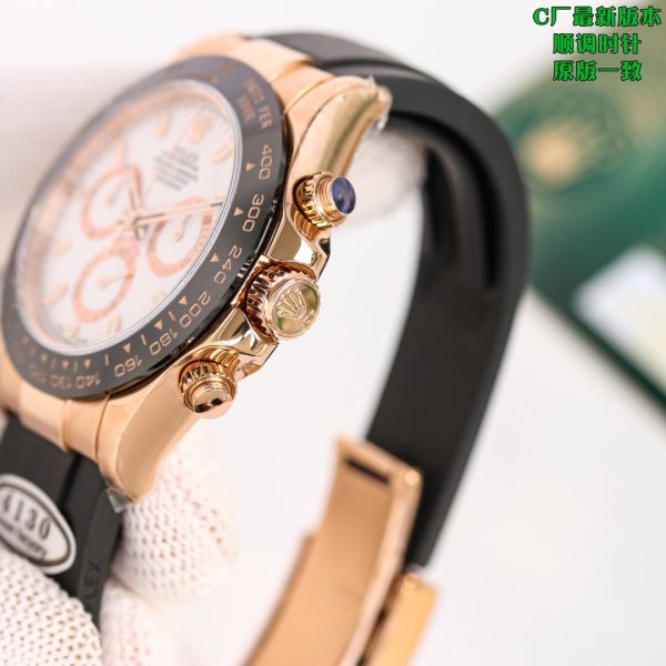 Clean/C Factory ROLEX Daytona Series 7750 Integrated Movement Watch - Image 7
