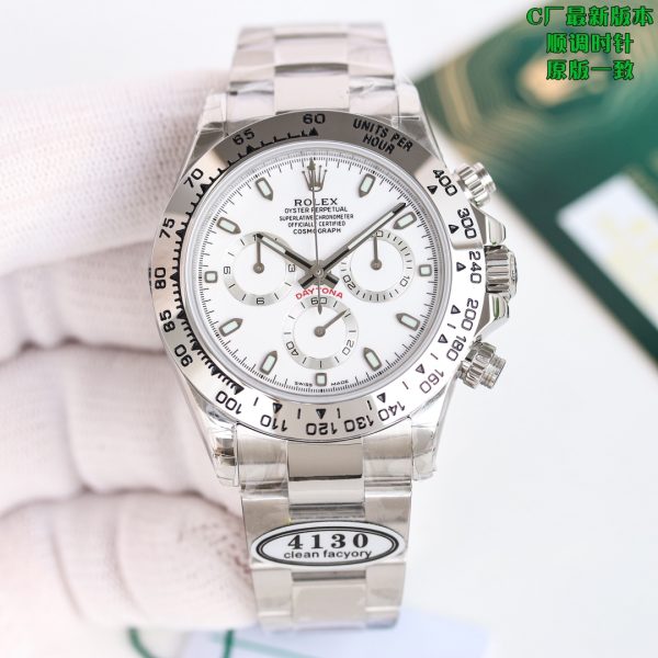 Clean/C Factory ROLEX Daytona Series 7750 Integrated Movement Watch - Image 2