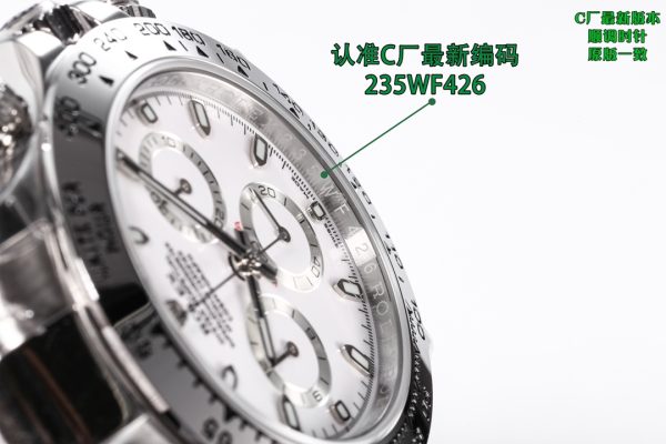 Clean/C Factory ROLEX Daytona Series 7750 Integrated Movement Watch - Image 7