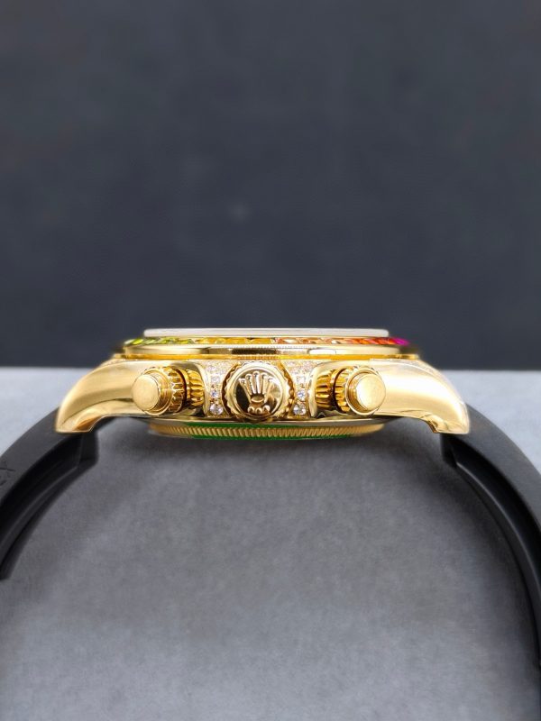 OM ROLEX Soaring to the Pinnacle of the Rainbow --- Rolex Rainbow Bezel Daytona - Image 8