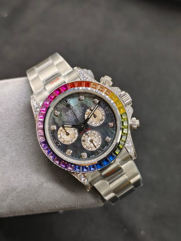 OM ROLEX Soaring to the Pinnacle of the Rainbow --- Rolex Rainbow Bezel Daytona - Image 2