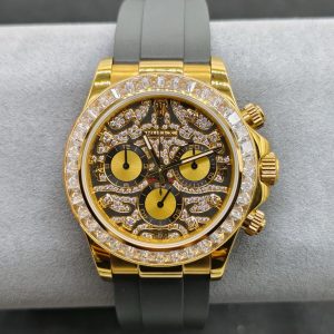 OM ROLEX Soaring to the Pinnacle of the Rainbow --- Rolex Rainbow Bezel Daytona