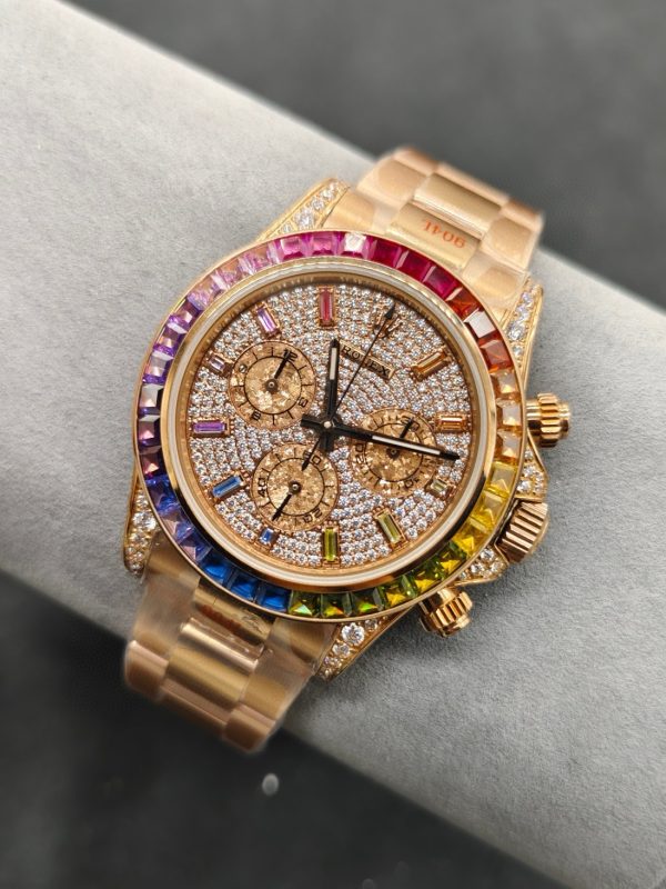 OMROLEX Soaring to the Pinnacle of the Rainbow --- Rolex Rainbow Bezel Daytona - Image 2