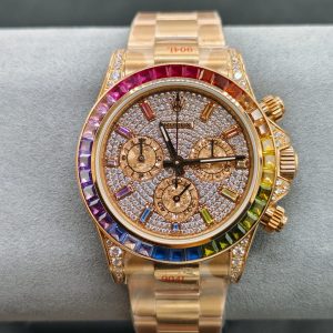 OMROLEX Soaring to the Pinnacle of the Rainbow --- Rolex Rainbow Bezel Daytona