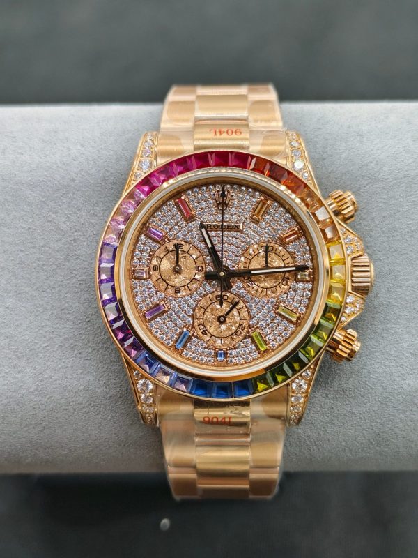 OMROLEX Soaring to the Pinnacle of the Rainbow --- Rolex Rainbow Bezel Daytona