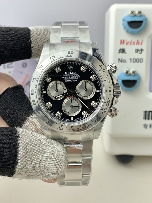 QF v5 904 new Daytona economy version, integrated 4131 bi-directional winding movement, with performance identical to the original and good stability!!