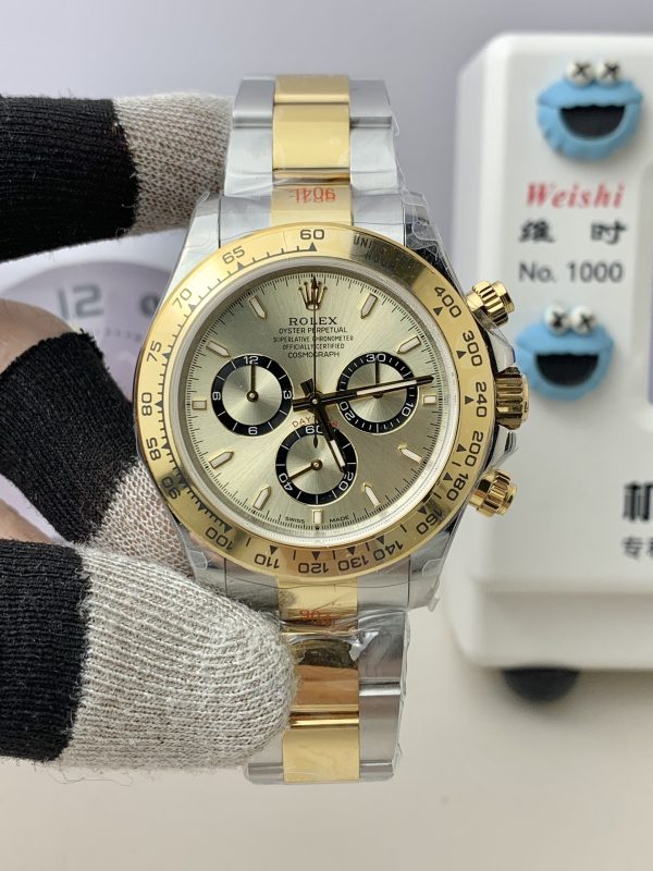 QF v5 904 new Daytona economy version, integrated 4131 bi-directional winding movement, with performance identical to the original and good stability!!