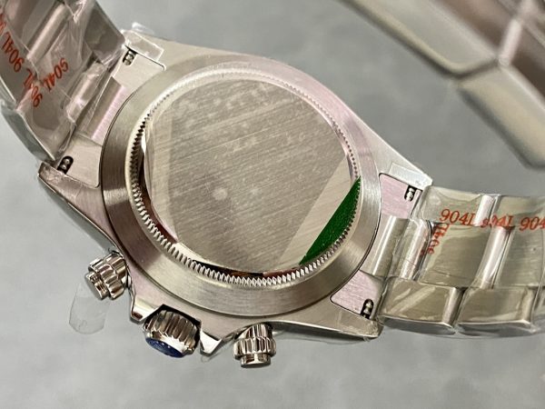 The Rolex Daytona produced by QF features a powerful 4130 movement and showcases its charm with 904 stainless steel and a 40mm diameter. - Image 8