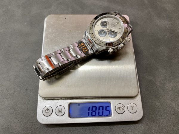 QF Counterweight Version Rolex New Daytona with 4131 Movement, 904 Stainless Steel, 182G - Image 9