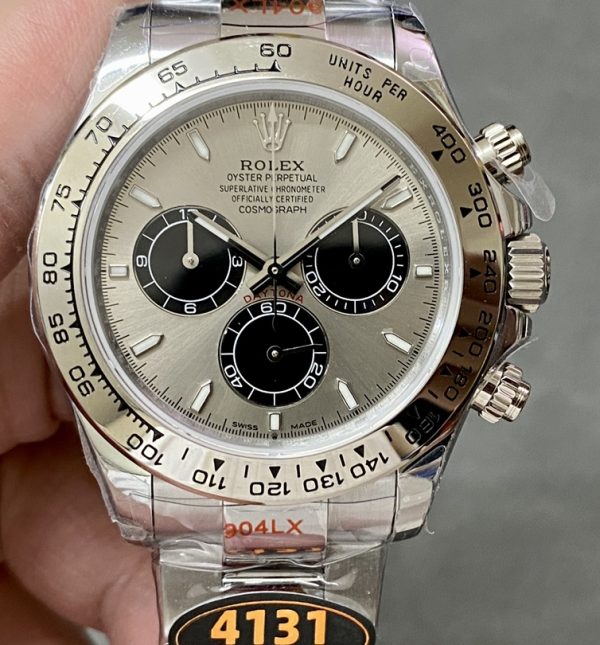 QF Counterweight Version Rolex New Daytona with 4131 Movement, 904 Stainless Steel, 182G