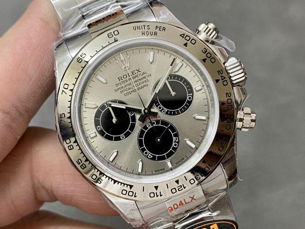 QF Counterweight Version Rolex New Daytona with 4131 Movement, 904 Stainless Steel, 182G - Image 3