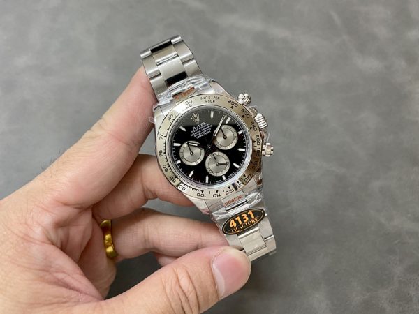 QF Counterweight Version Rolex New Daytona with 4131 Movement, 904 Stainless Steel, 182G - Image 4