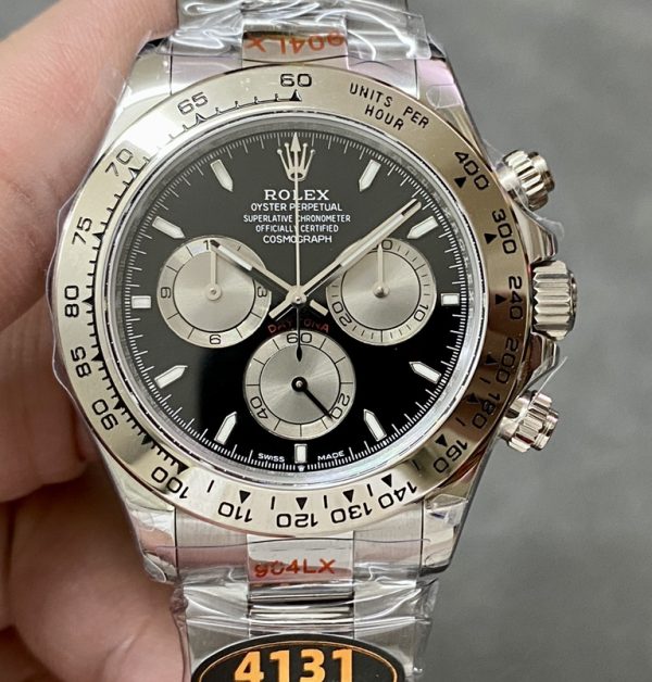 QF Counterweight Version Rolex New Daytona with 4131 Movement, 904 Stainless Steel, 182G