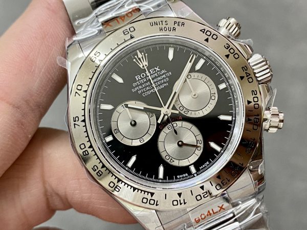 QF Counterweight Version Rolex New Daytona with 4131 Movement, 904 Stainless Steel, 182G - Image 3