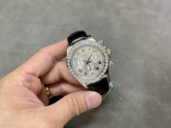 TW Rolex Sky-Dweller Full Diamond Daytona with 7750 Movement - Image 4