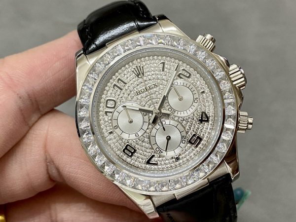 TW Rolex Sky-Dweller Full Diamond Daytona with 7750 Movement - Image 2